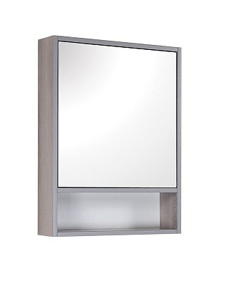 Шкаф-зеркало Натали 50.00 правый ясень таормина Оника