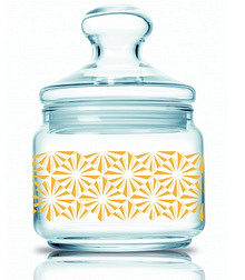 Банка для продуктов София Голд с крышкой 0.5 л