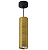 Cветильник потолочный на подвесе 1888 ML черный, золото   MR 16 35W 230 V, GU10 D55*H200 