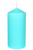 Свеча столбик Нежность , цвет тиффани, 6,8x15см LADECOR 508-817