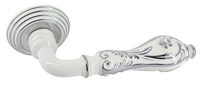 Ручка ADDEN BAU PALAZZO V201 ENAMEL/CHROME (эмаль/хром)