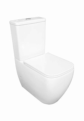 Компакт BLISSAN Foster Tornado 3 безободковый с сиденьем дюропласт микролифт,быстросъемное BL-0224-FO-UQ3