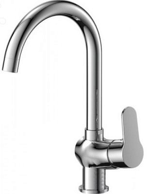 Смеситель для кухни DK однорычажный с высоким поворотным изливом хром 1392401
