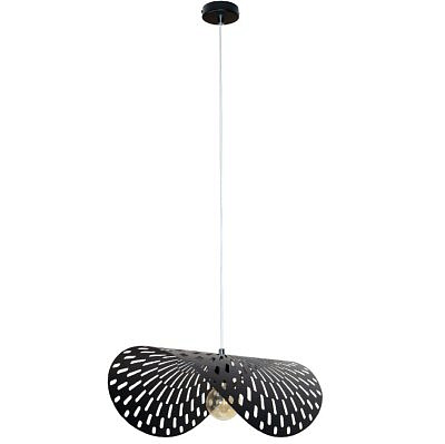 Светильник подвесной  ЭЛЕТЕХ Наоми 211 черный муар  НСБ 01-60-166 Е27  (ИМ)