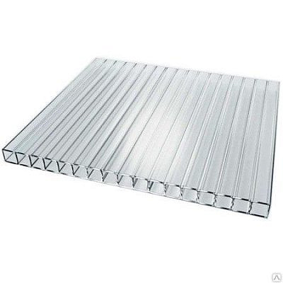 Поликарбонат Прозрачный EuroTek 4,0мм (6м) 0,52кг/м2