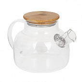 Чайник заварочный VETTA BY COLLECTION 1000мл металлический фильтр стекло 850-198 