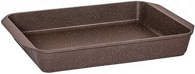 Противень "Гранит" 19*27 см brown