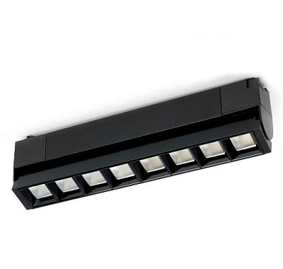 Светильник трековый светодиодный на шинопровод белый Feron 131 AL черный 20w 1800 Lm 4000k 60 градусов