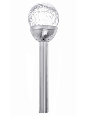 Светильник на солнечной батарее 1LED h39см  нерж сталь USL-M-063/MT390 BEllatrix, RGB
