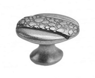1014 Ручка-кнопка  ANTIQUE SILVER 