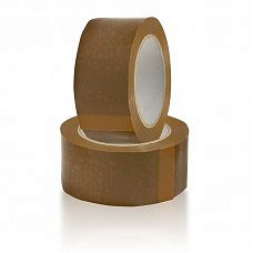 ALOE Скотч упаковочный Professional коричневый 50*66м 45мкм