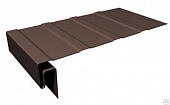 Планка фасадная (J-фаска) коричневая  3,05м VOX