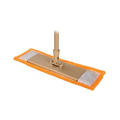 Швабра-поломойка "Хозяюшка" с чер.(станд)(полотно)(уп.30)