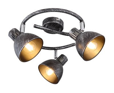 Светильник настенно-потолочный, поворотный, спот  7031-733 Eho 3 x E14 40 Вт