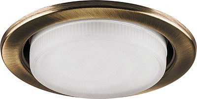 Светильник точечный Feron DL53 античное золото 11W 230V  GX53