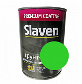 Грунт-эмаль по ржавчине Slaven  3в1 зеленый лист 1,1кг