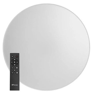 Светильник потолочный светодиодный Feron AL 6200 Simple matte белый 60w 3000k-6500k 48069