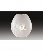 Лампа настольная Сонекс 2484/1T ODL13 869 белое стекло диаметр 140 E14 40W