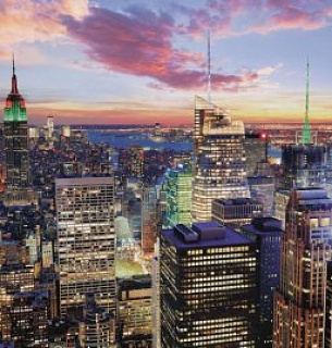 Фотообои Неоновый город 400*270