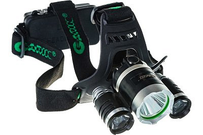 Фонарь налобный GARIN LUX HR-5W (2x18650 в/к), 15610