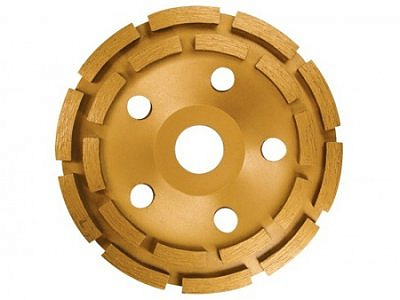 72980 Чашка алмазная зачистная 115мм,двухрядная Matrix