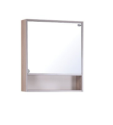 Шкаф-зеркало Натали 60.00 правый ясень таормина Оника