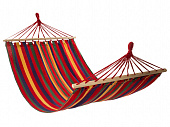 Гамак тканевый Garden story WR-H169 двухместный с перекладиной 2000*1500мм 