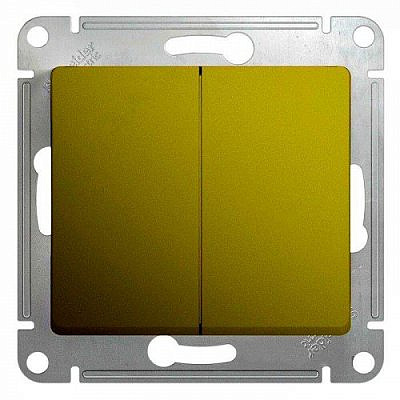 Механизм выключателя 2-клавиши фисташка GSL001051