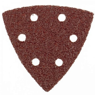 73862 Треугольник абразивный под липучку,перф,Р120(5шт)//Matrix
