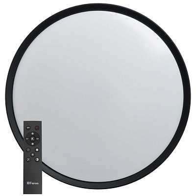 Светильник светодиодный  с пультом управления  6240 AL Simple matte   80w Мах. 5600 Lm . 3000k-6500k 48073