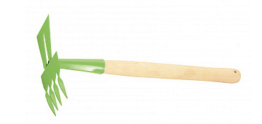 Мотыжка комбинированная 4 прямых зуба+трапеция АГРОНОМ//Сибртех