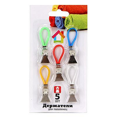 Держатели для полотенец VETTA 5шт металл 444-147