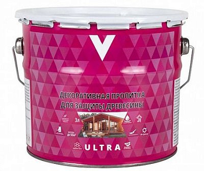 Пропитка декоративная дуб 3л ULTRA "V" 255424
