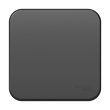 Механизм выключателя  ОУ 1-класс антрацит BLNVA101016 (пластиковое основание, изолированная пластина) 10А