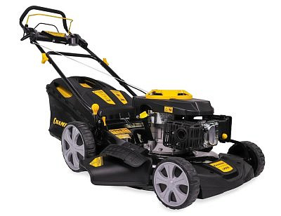 Газонокосилка CHAMPION LM5131 (3кВт привод 500мм 60л 25-75мм 1рычаг/7, 33кг 4в1)
