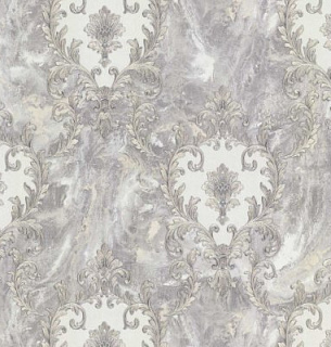 Обои Dekori Carrara2/83603 дамаск серебро 1,06*10м к 83631