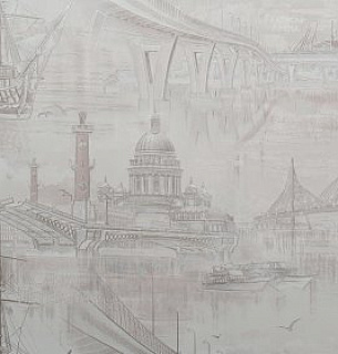 Обои Arteks 11236-02 Северная столица 1,06*10м    