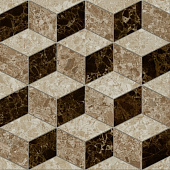 Керамогранит  LB-Ceramics  Скольера  коричневый геометрия 6046-0350 45х45