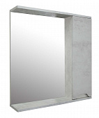 Зеркало-шкаф Florena 70 (600*700*135) правый Светлый Бетон Стиль CS00086985