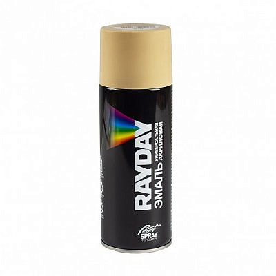 Краска аэрозоль RAYDAY акрил RAL 1001 бежевая 520мл