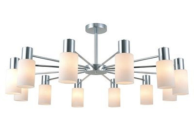 Люстра Ovest Chrome 74535-12 ,  12xE14/40W (95*95*38.5)