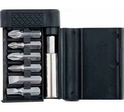 Биты 6шт+магнитный держатель Sparta