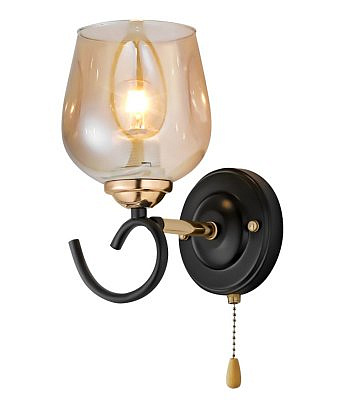 Бра светильник настенный 9132-401 Fernanda 1 x E27 40 Вт модерн с выключателем