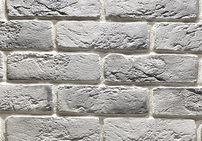 Кирпич Гжельский "Светло-серый" 1м