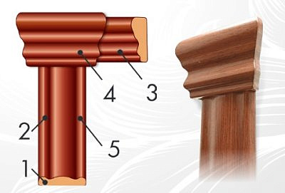Капитель темный анегри распашная