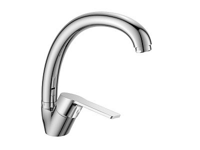 Смеситель для кухни ESKO St.-Petersburg однорычажный J-излив хром SPb 03 