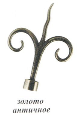 Наконечник Азия золото античное D16  16.01.10.101