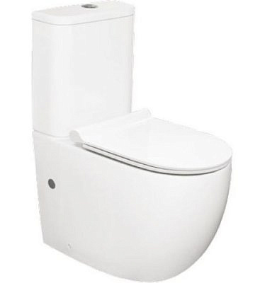 Унитаз-компакт TEKA MANACOR 700190200 безободковый с сиденье тонкое микролифт