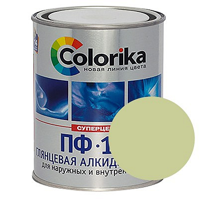 Эмаль ПФ-115 Colorika слоновая кость 0,8 кг