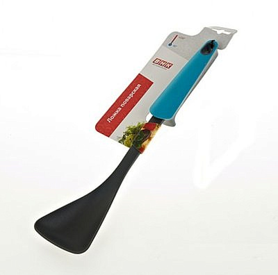 Ложка поварская 7,5*32,5*4см. (силикон, пластик) (упаковка с хедером+упаковочный пакет)